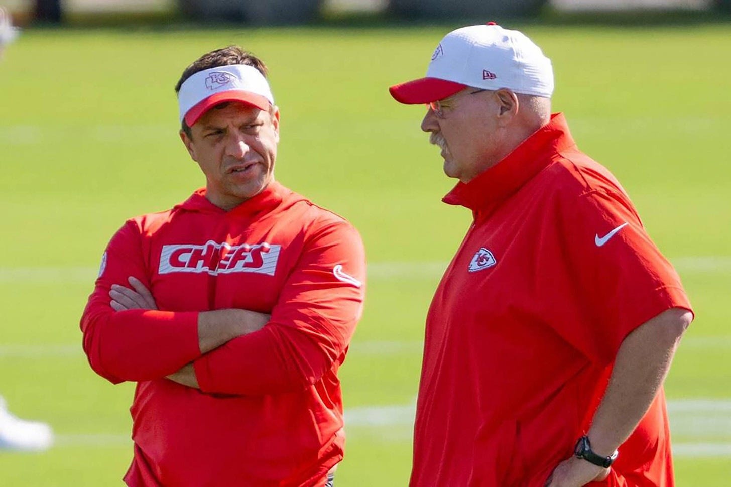 Brett Veach und Andy Reid