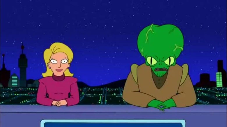 The Futurama Team Had Trouble Finding Morbo's Voice, Until Maurice LaMarche  Stepped In