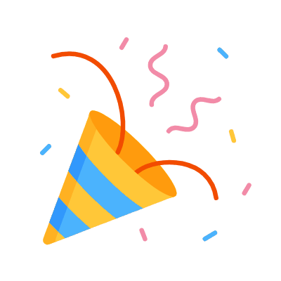 Confetti - Flat - Wired - Lordicon