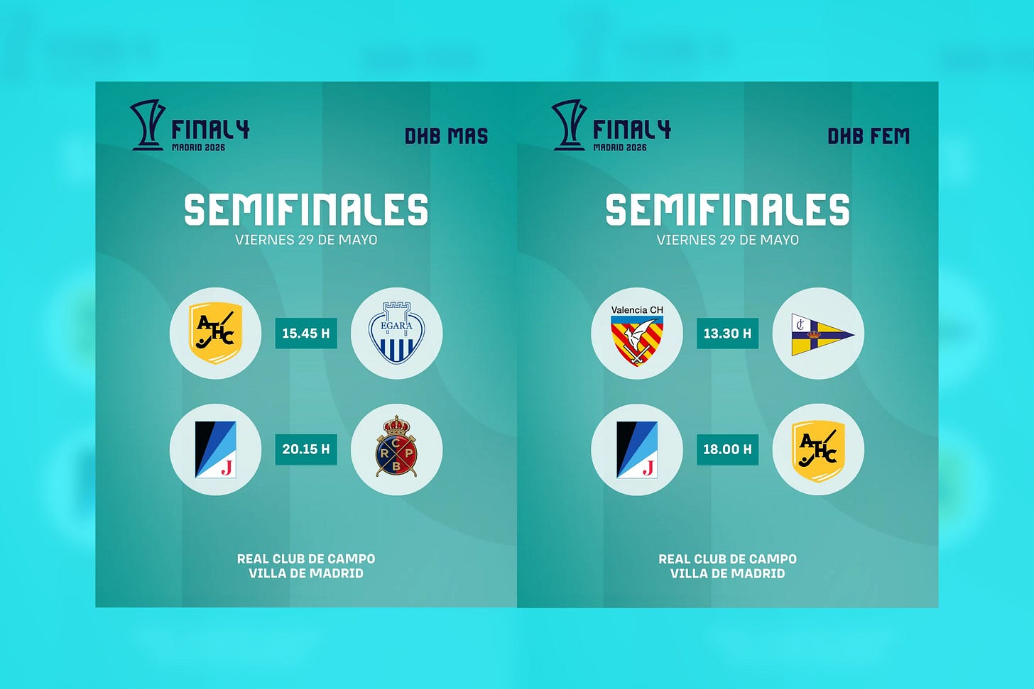 Final 4 División de Honor B. Final 4 División de Honor B.