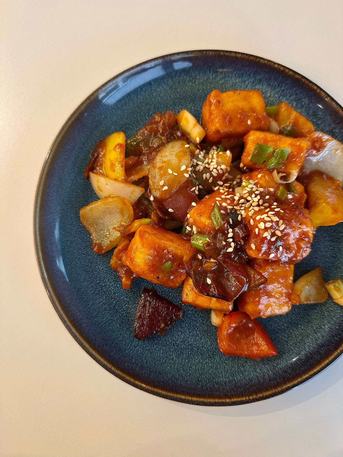 Chilli paneer at Southern Spices, Sandyford