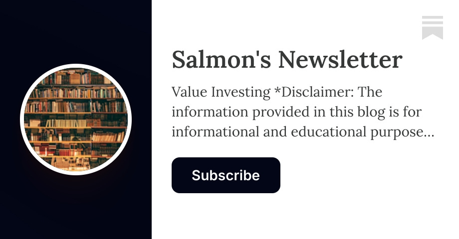 Salmon's Newsletter | Deep Value Alpha | Substack