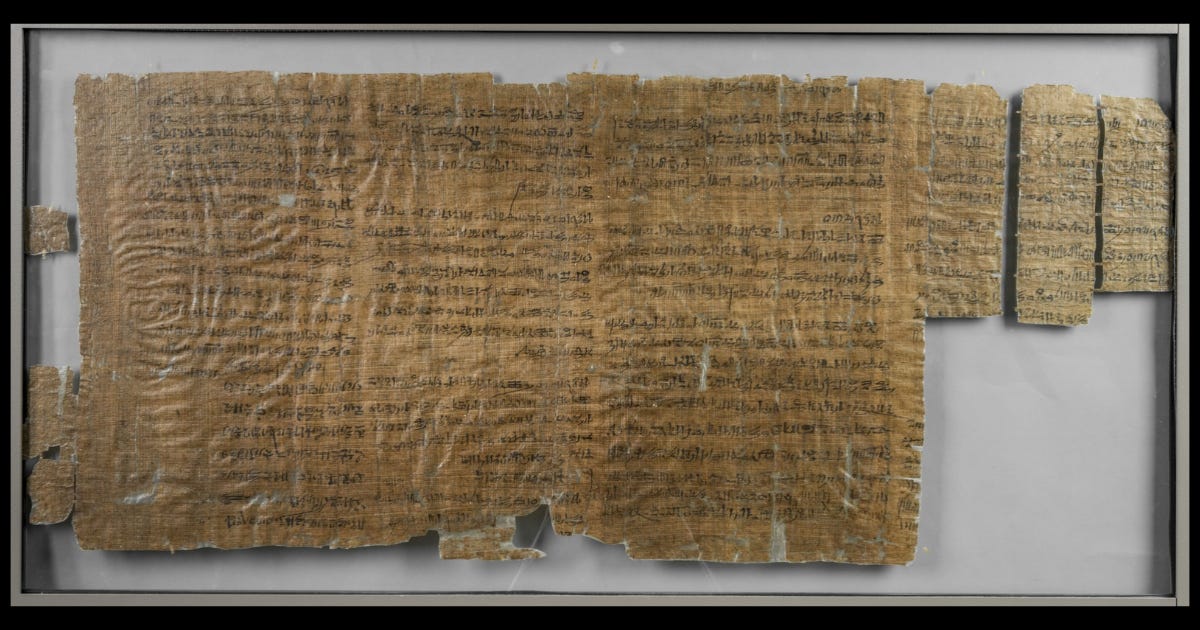 The Strike Papyrus (Cat. 1880) in the Museo Egizio, Turin, records the walkout of the royal tomb builders at Deir el-Medina in Year 29 of Ramesses III. The Strike Papyrus (Cat. 1880) in the Museo Egizio, Turin, records the walkout of the royal tomb builders at Deir el-Medina in Year 29 of Ramesses III.