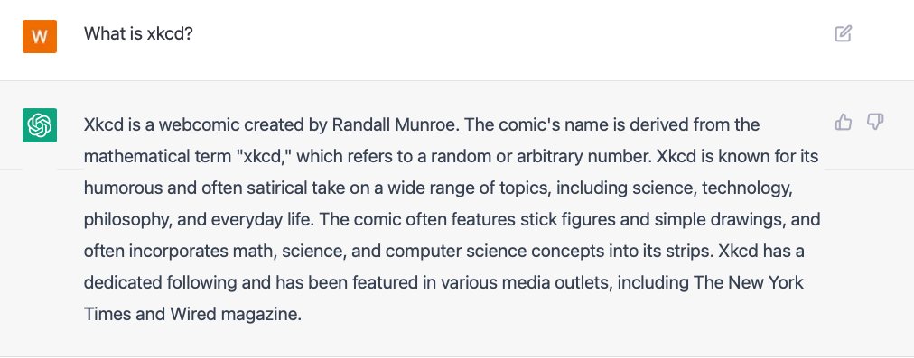 You can't talk about xkcd without alt text on your images, that would be illegal.