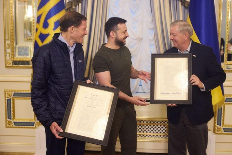 Graham, Blumenthal Visit to Ukraine, Meet With President Zelenskyy - Press Releases - United States Senator Lindsey Graham Graham, Blumenthal Visit to Ukraine, Meet With President Zelenskyy - Press Releases - United States Senator Lindsey Graham