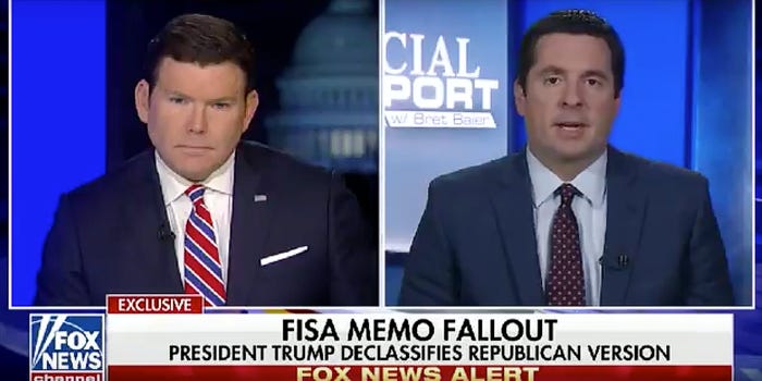 Devin Nunes Admits He Didn't See Underlying Intel He Based His Memo on