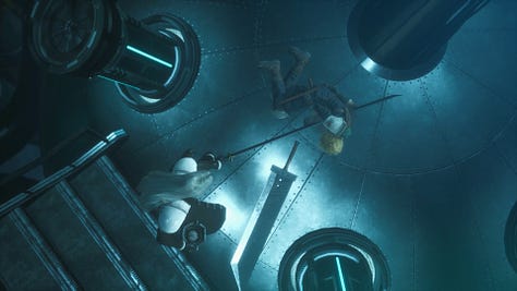 How Cloud kills Sephiroth in Crisis Core.