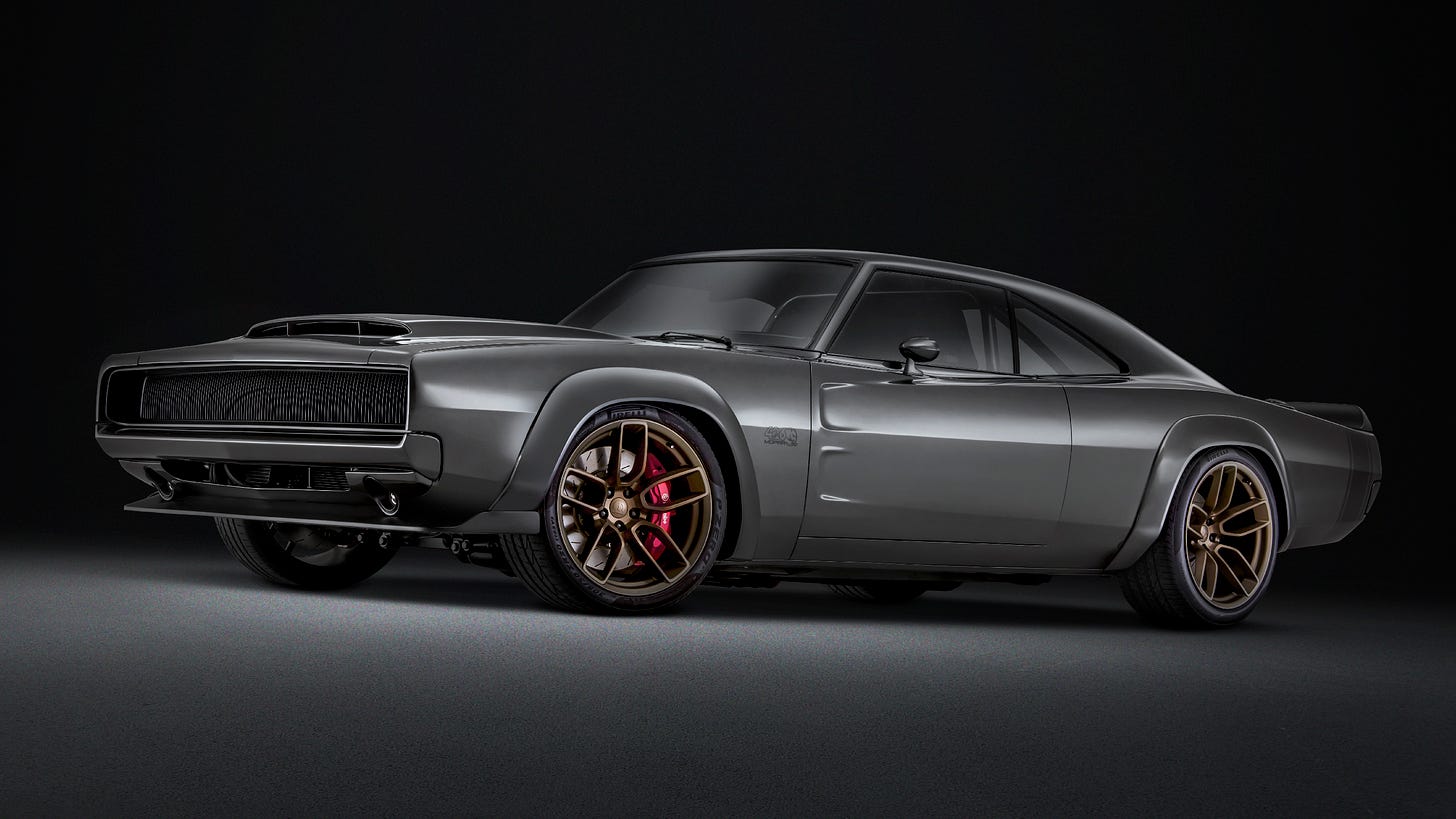 A 1,000bhp engine called Hellephant now lives in a '68 Charger | Top Gear