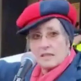 "We are here to help you"—Poet Louise Speaks From the Heart in Dublin at the Ministry of Health Information Drop