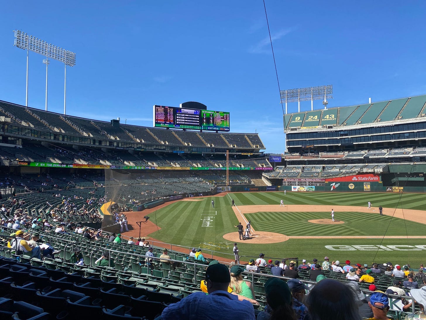 Oakland Coliseum, on May 18, 2022. (Image source: Rob Corder / Creative Commons) Oakland Coliseum, on May 18, 2022. (Image source: Rob Corder / Creative Commons)
