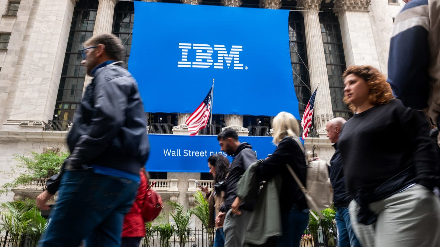Cybersecurity stocks surge thanks to IBM, and Nvidia climbs on more good  China news