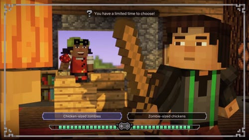 Minecraft: Story Mode - The Cutting Room Floor Minecraft: Story Mode - The Cutting Room Floor