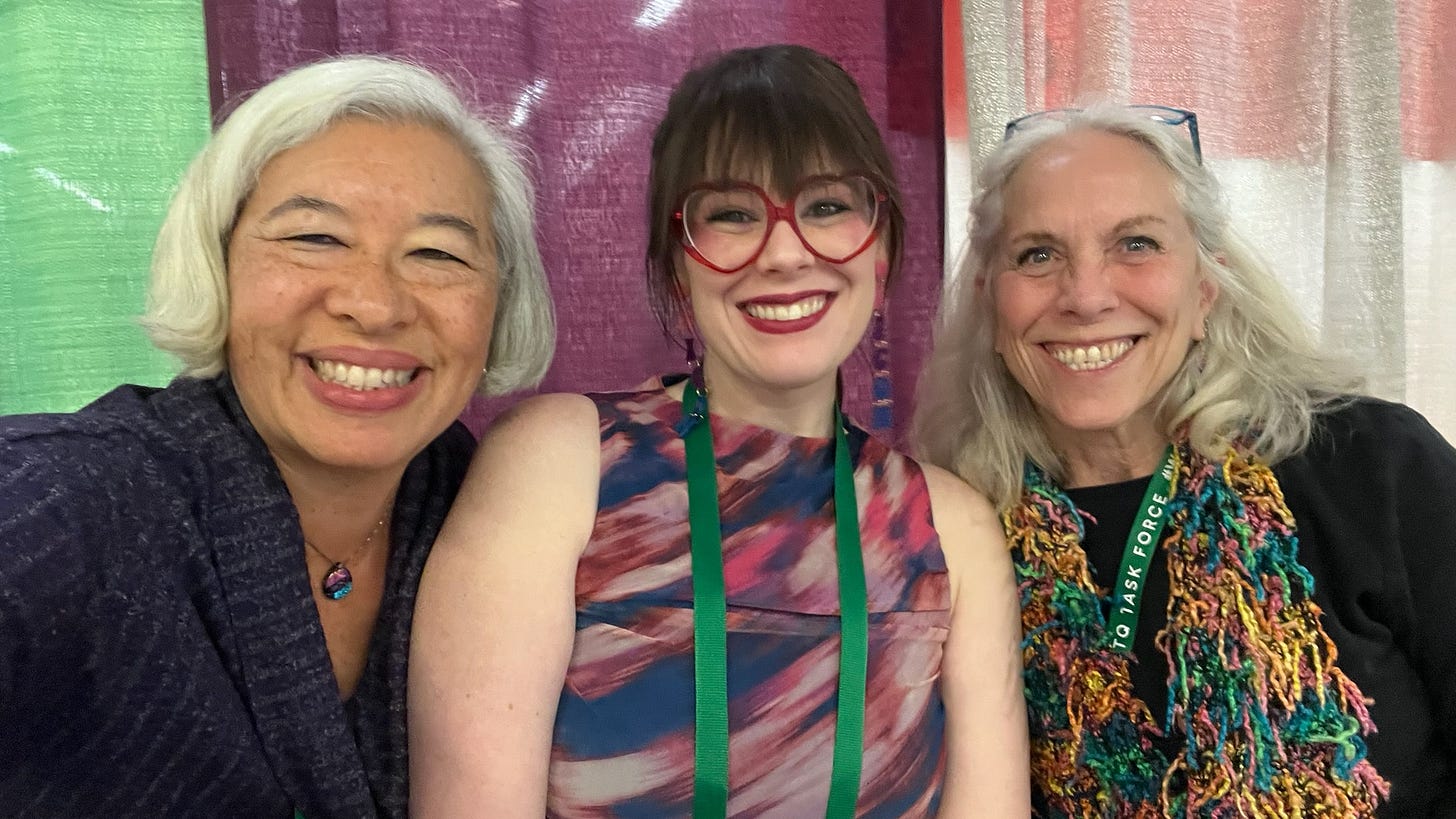 Tania Israel, Bailey Merlin, Robyn Ochs Tania Israel, Bailey Merlin, Robyn Ochs