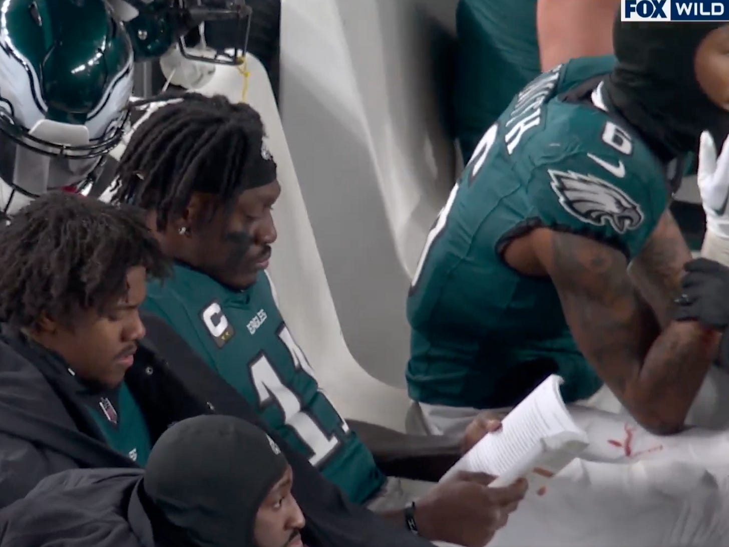 Eagles WR A.J. Brown accidentally makes 'Inner Excellence' a ...