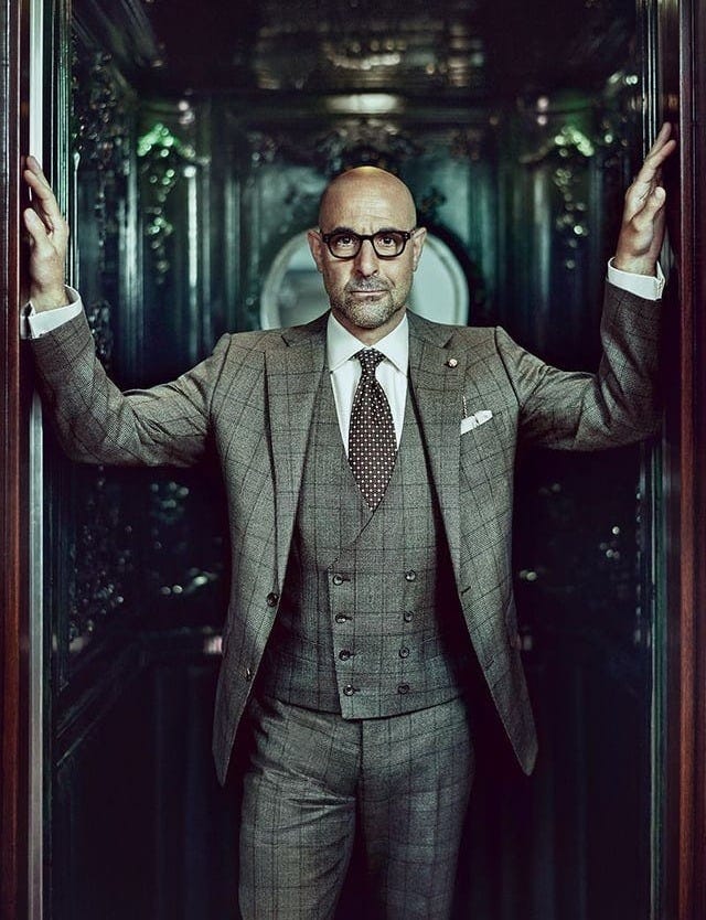 Stanley Tucci made me hot for bald dudes : r/LadyBoners
