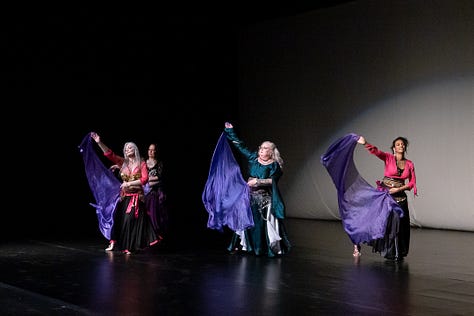 Dancers, singer, spoken word performances