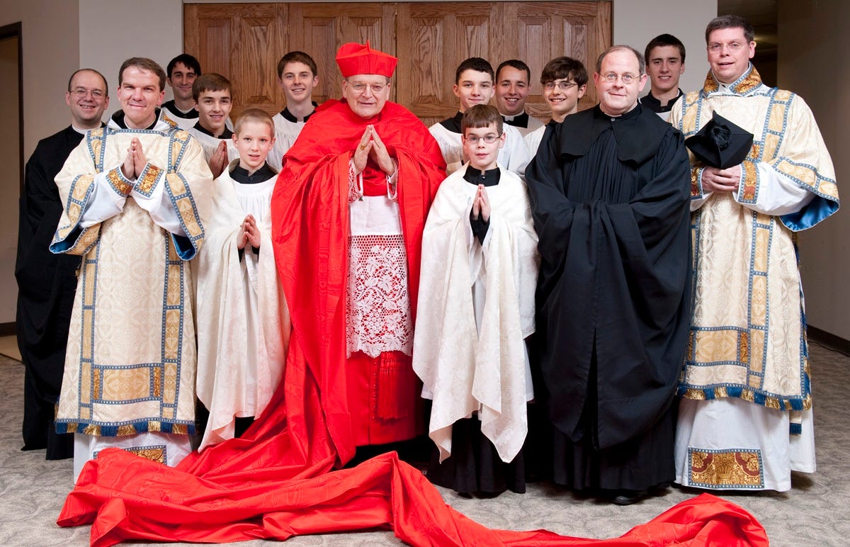 Cardinal Raymond Burke, leader of the church’s traditionalist wing Cardinal Raymond Burke, leader of the church’s traditionalist wing