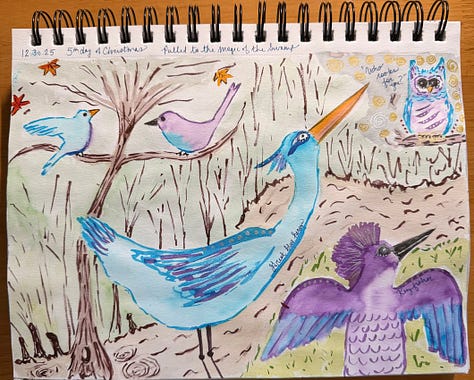 Beginning 12/26, I painted everyday for 12 days.