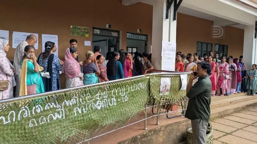 Kerala Local Body Elections Phase 2 Underway: Early Reports Show Steady Voter  Turnout - Deshabhimani
