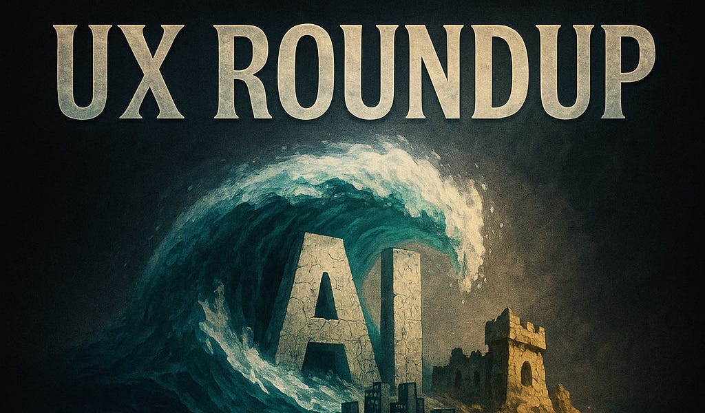 UX Roundup: Designers in Denial | 3 Levels of Corporate AI Use | AI Improves Medical Diagnosis | AI Math | Ideogram Character Consistency