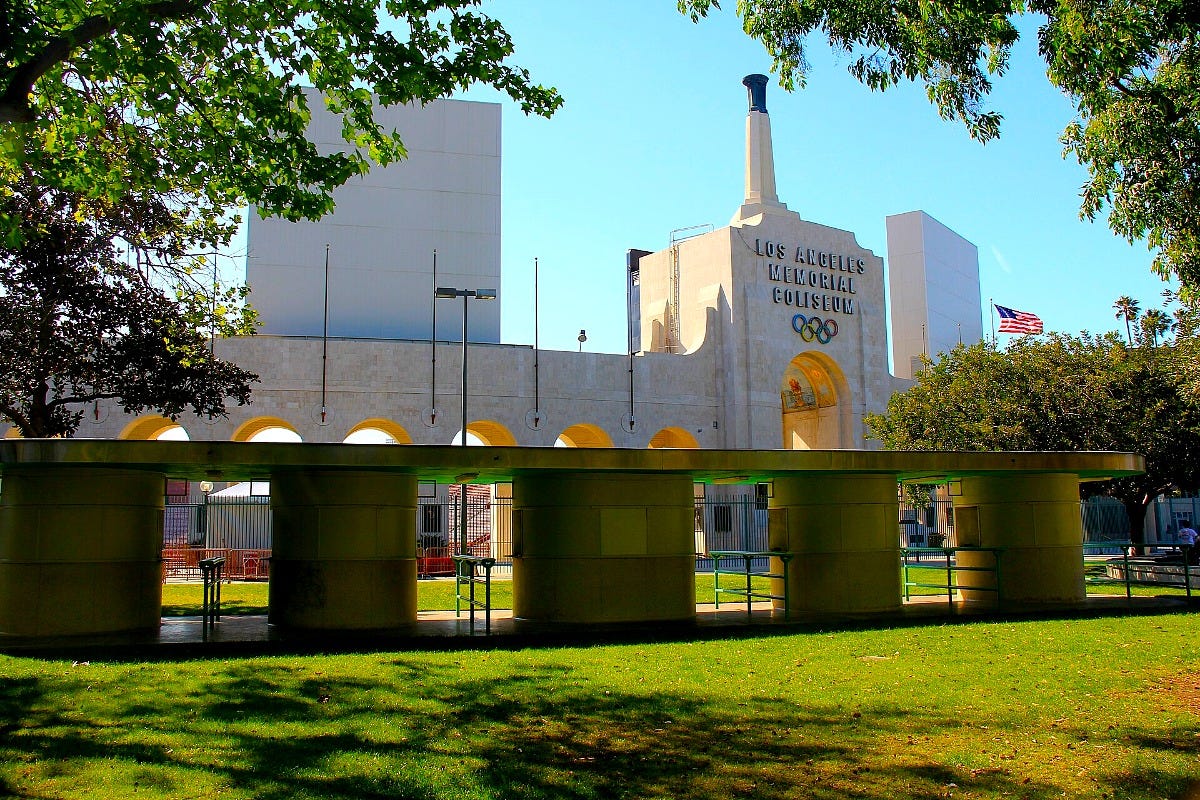 The Los Angeles Memorial Coliseum. Image: MikeJiroch via Wikimedia Commons