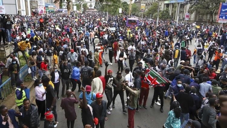 One year after historic protests, Kenya's youth return to the streets in fresh outrage (1)