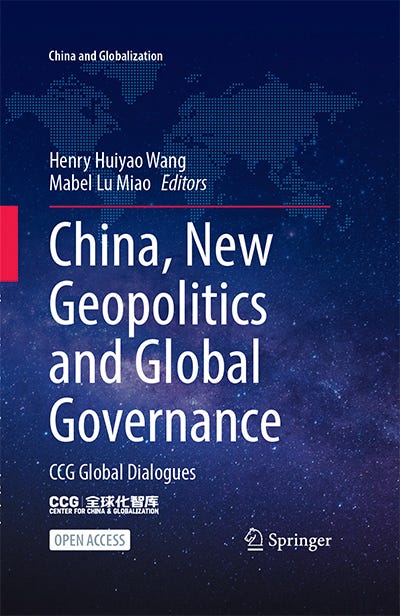 CCG New Book: China, New Geopolitics and Global Governance