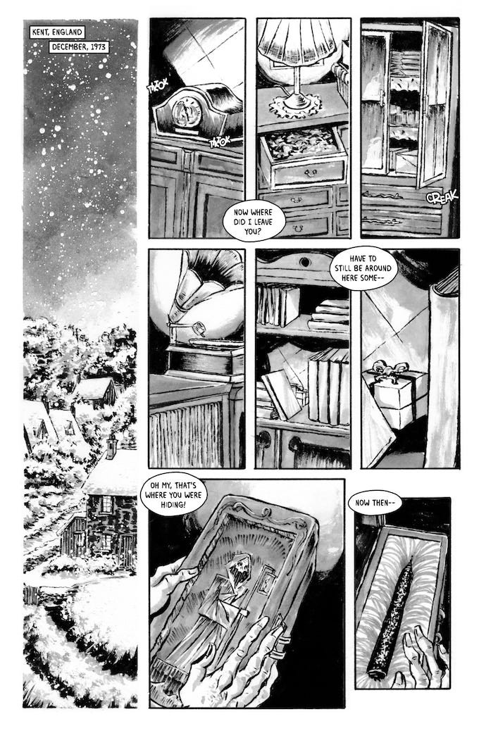 A Yuletide Flame - Pages 2-3