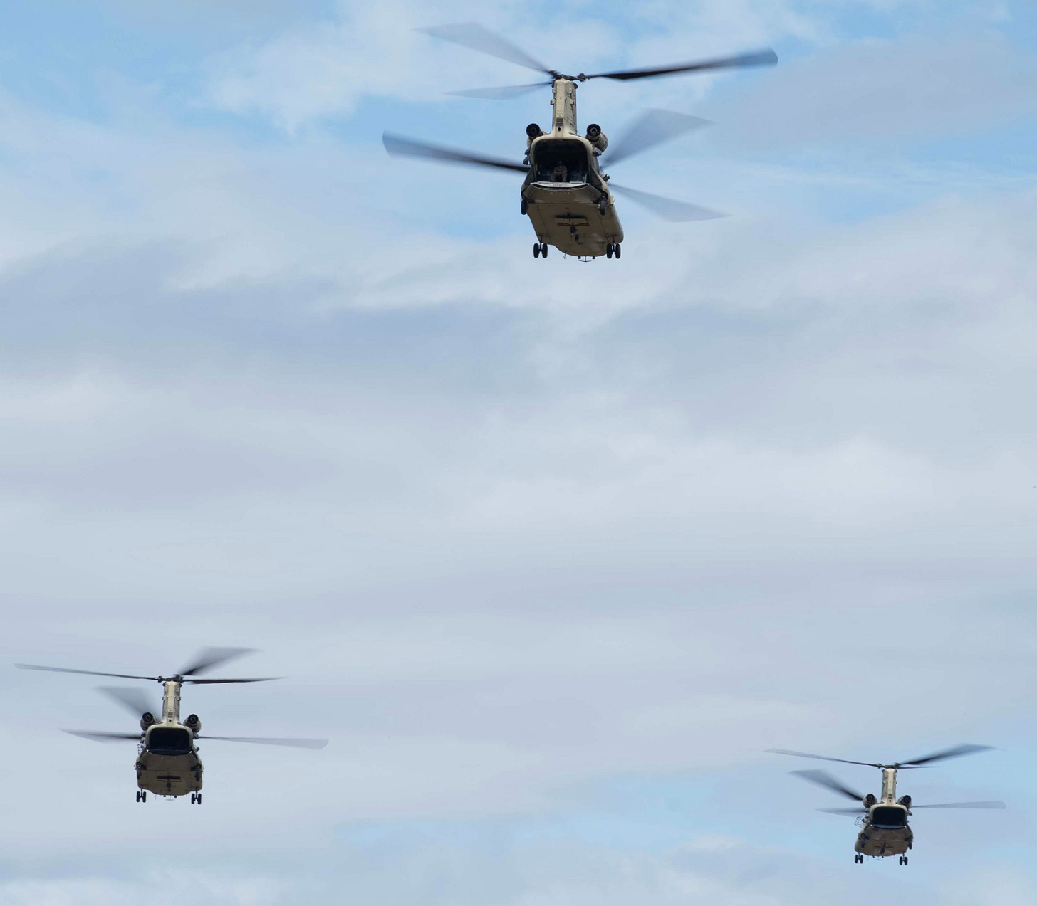 US Army helicopters launch from Honduras en route to Jamaica on Halloween, 2025, the first prong of a US relief effort to help the island nation recover and rebuild from Hurricane Melissa, which made landfall there on October 28, 2025
