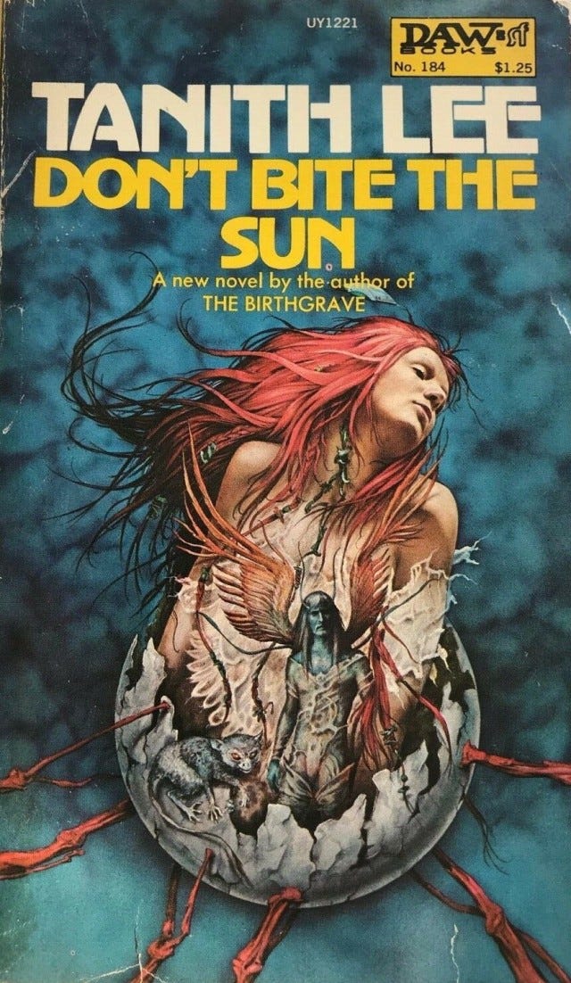 Book Review: Don't Bite the Sun, Tanith Lee (1976) | Science Fiction and Other Suspect Ruminations Book Review: Don't Bite the Sun, Tanith Lee (1976) | Science Fiction and Other Suspect Ruminations