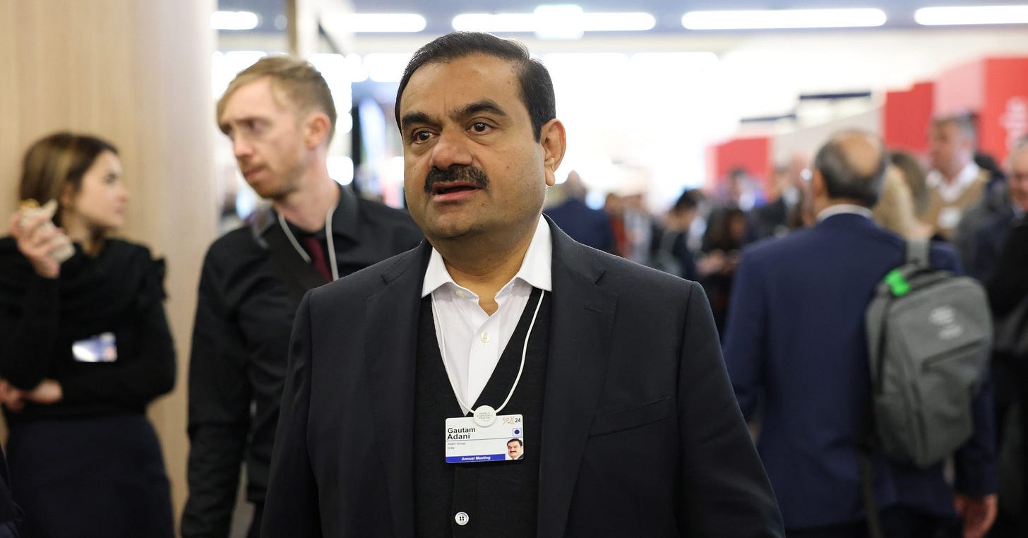 Adani shares drop by double digits after U.S. bribery accusations | Fortune Adani shares drop by double digits after U.S. bribery accusations | Fortune