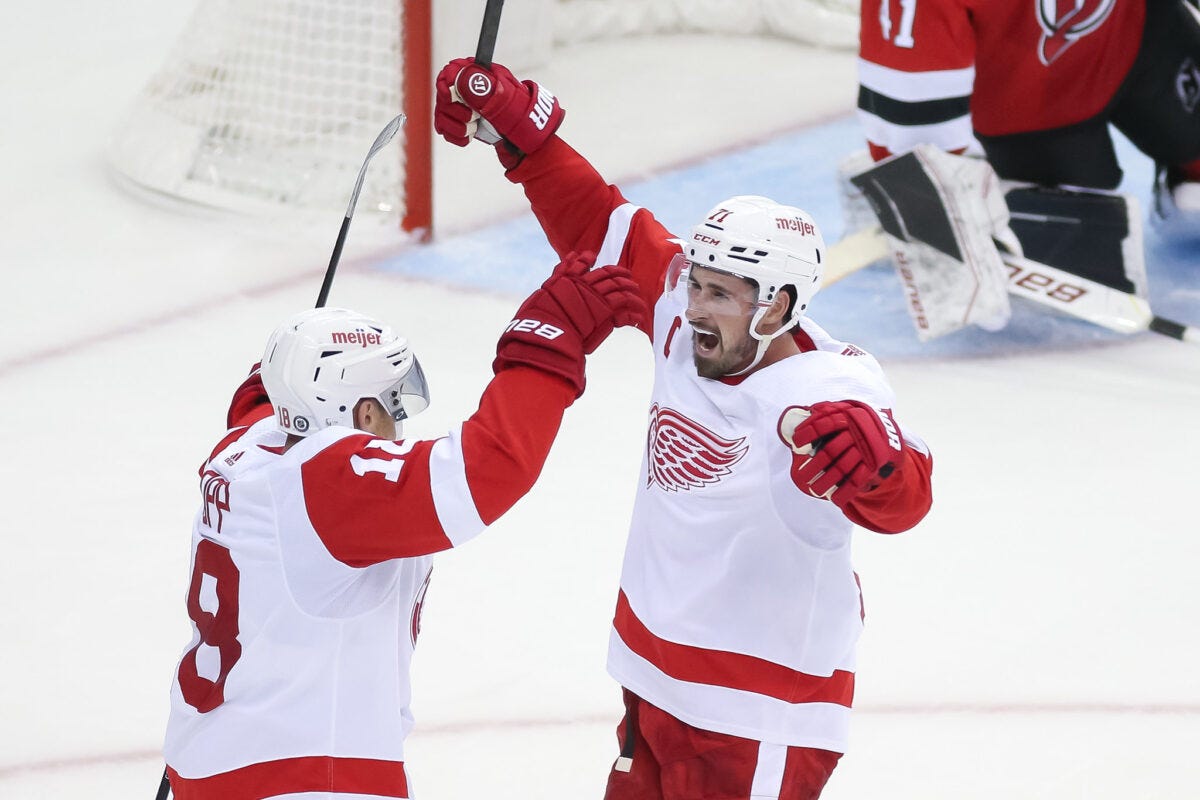 Dylan Larkin Andrew Copp Detroit Red Wings Dylan Larkin Andrew Copp Detroit Red Wings