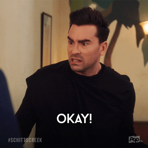 Calm Down Pop Tv GIF by Schitt's Creek