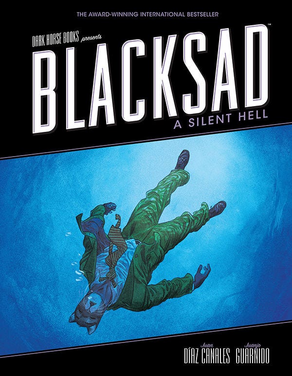 Cover for Blacksad: A Silent Hell HC (18-839)