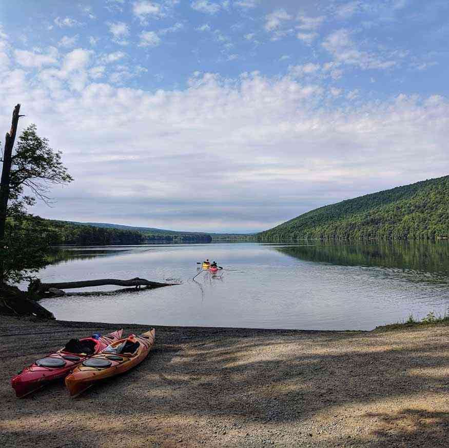 Canadice Lake kayaks
