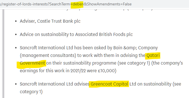 Lord Deben John Selwyn Gummer Snout in the Renewable Trough