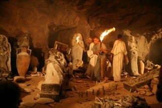 Tomb robbing
