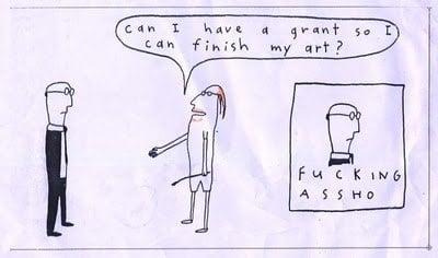 Can I have a grant so I can finish my art? : r/funny Can I have a grant so I can finish my art? : r/funny