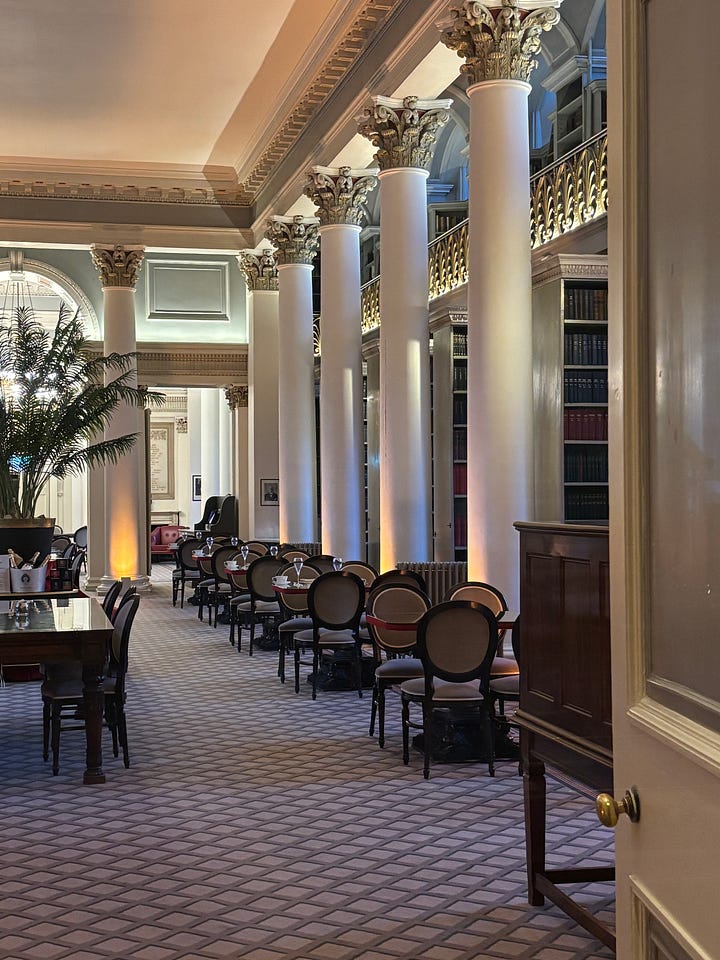 Signet Library Afternoon Tea Edinburgh