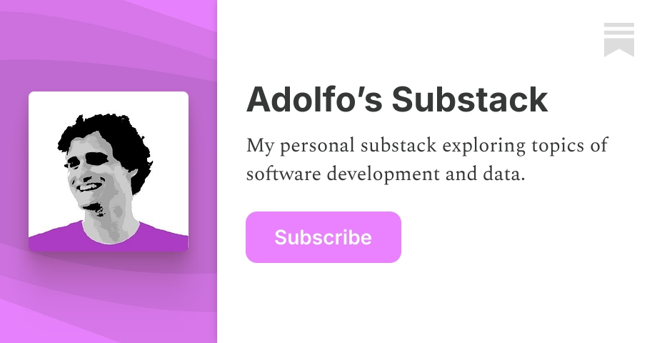 Adolfo’s Substack | Substack