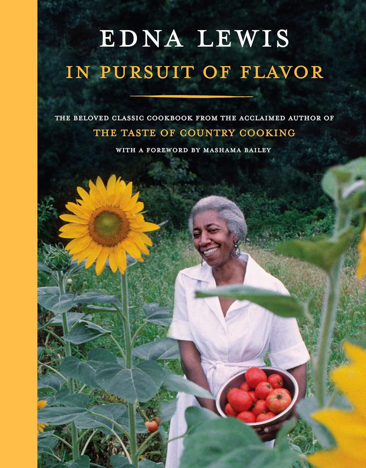 The book cover of In Pursuit of Flavor by Edna Lewis
