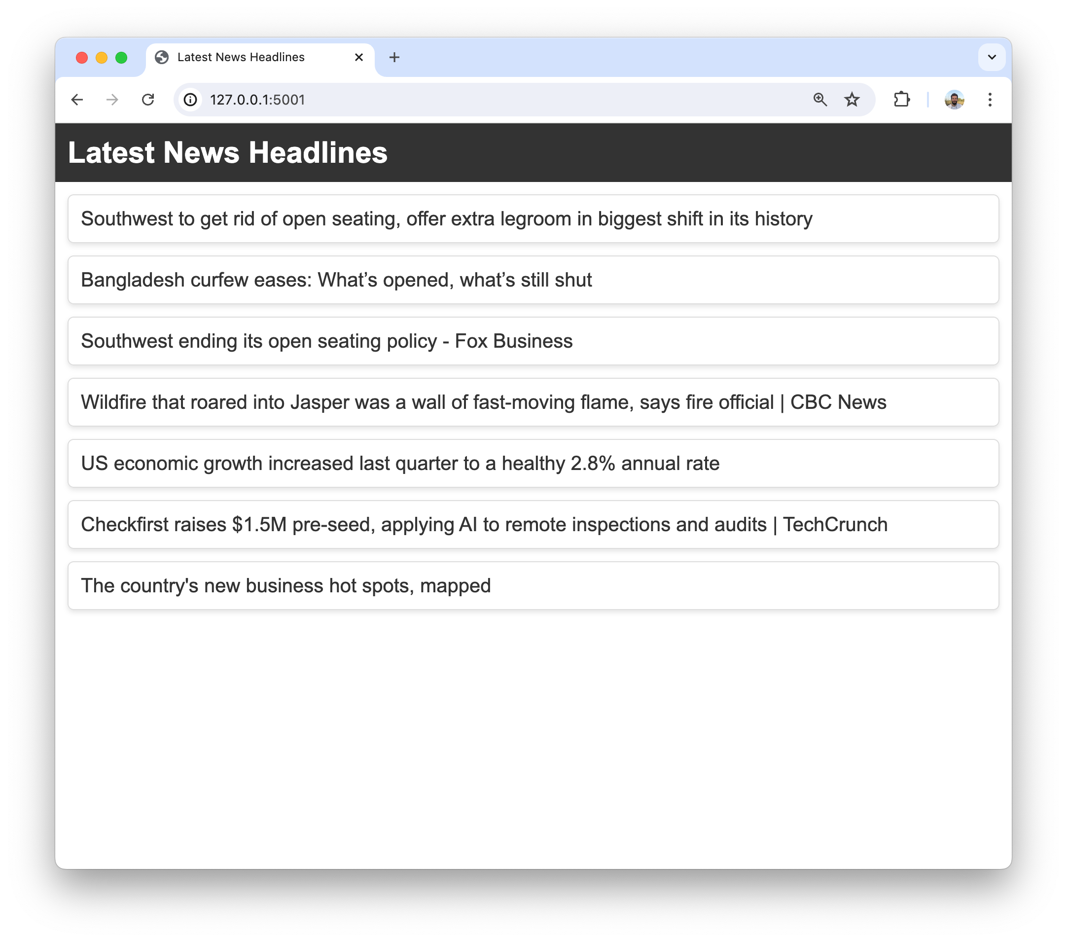 Build a News Web App - by Ardit Sulce