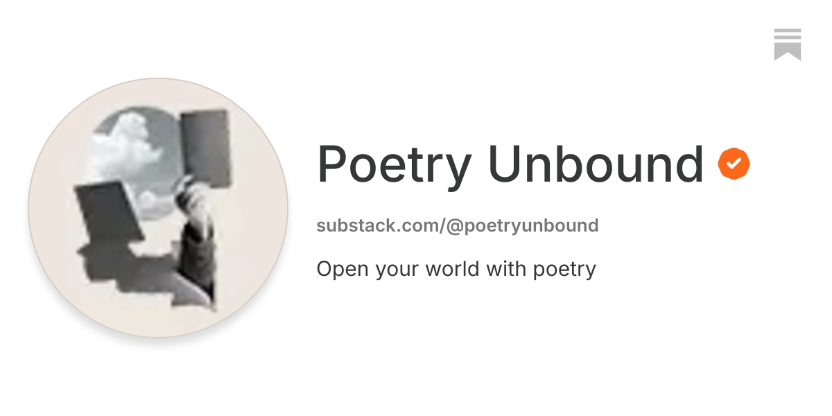 Poetry Unbound | Substack