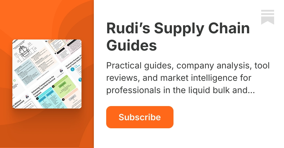 Tools | Rudi’s Supply Chain Guides | Substack