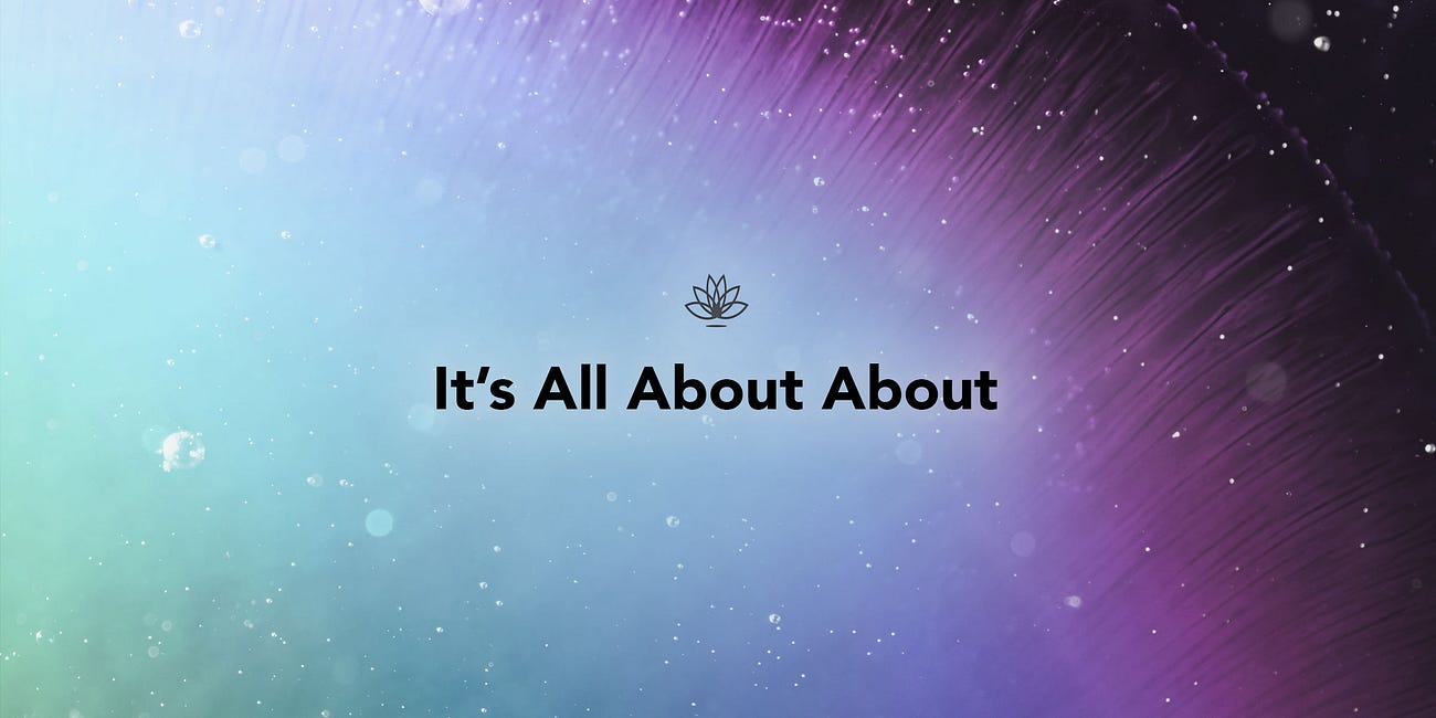 It's All About About
