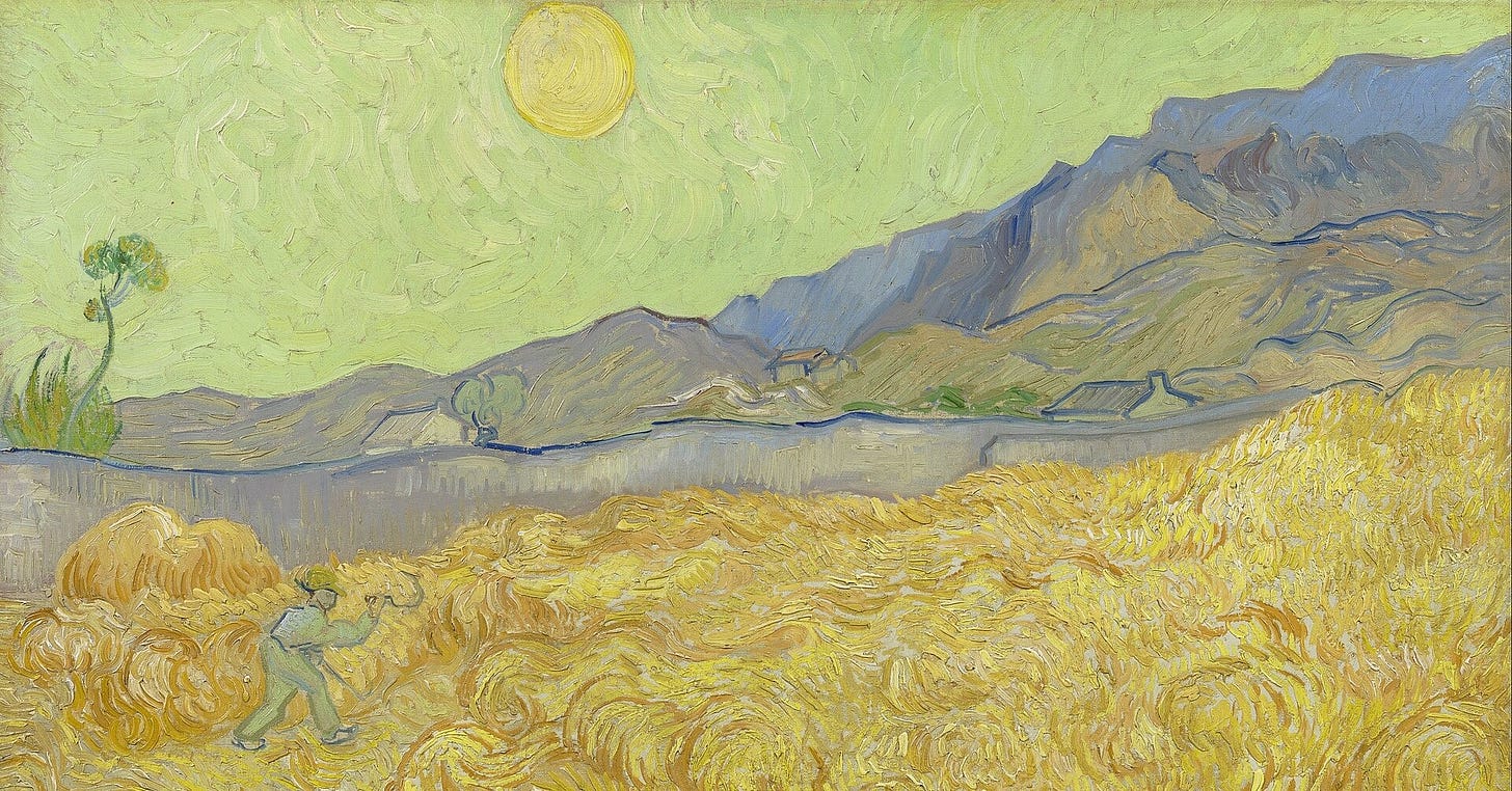 Wheatfield with a Reaper Wheatfield with a Reaper