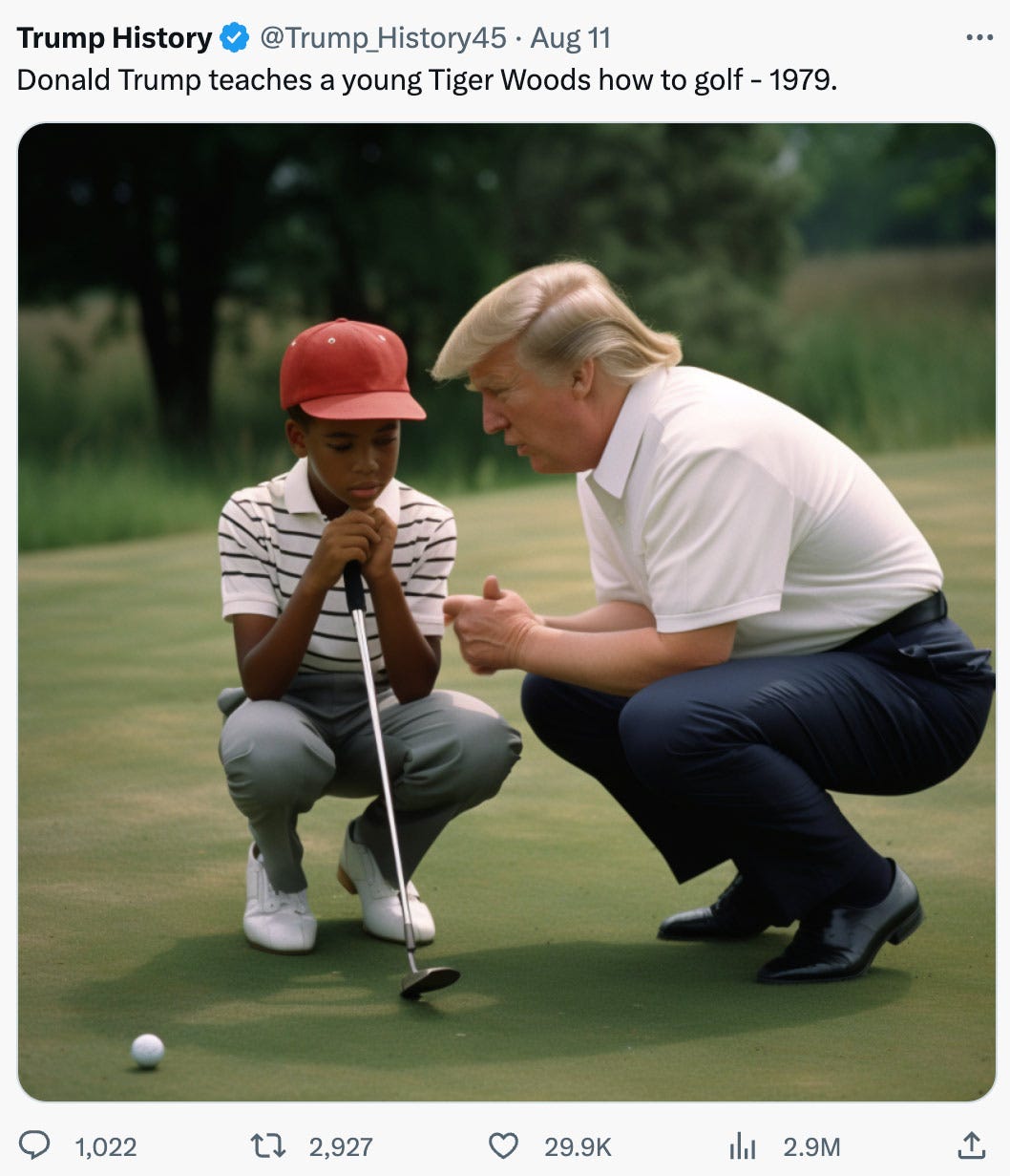 Funny "Trump History" on Twitter (Fake News?)