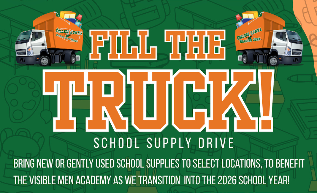 Local Businesses Team Up to "Fill the Truck" for Visible Men Academy