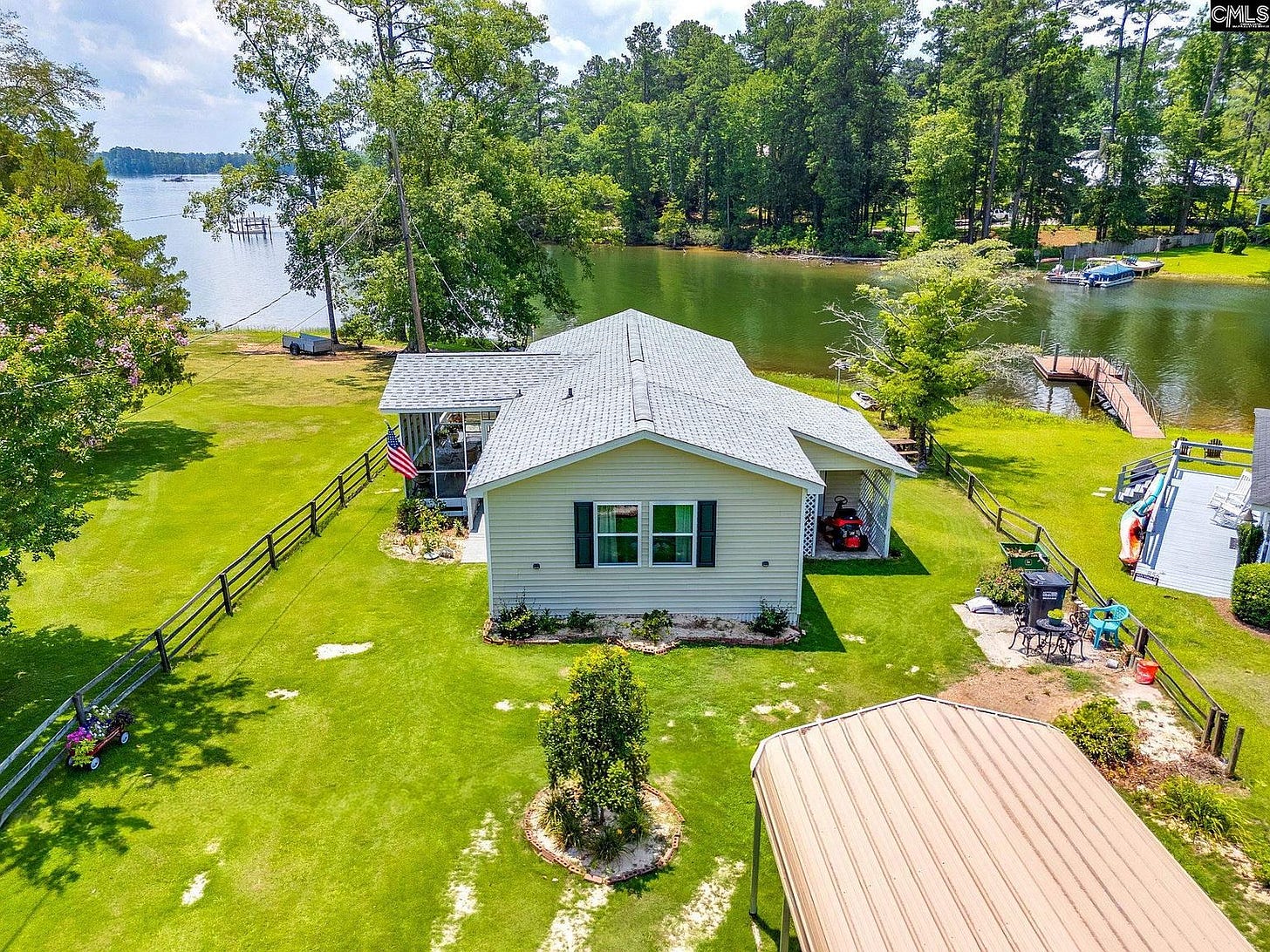Lake Murray Waterfront property listing