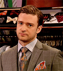 Celebrity gif. Justin Timberlake with his head cocked to the side, looking at us with shade. Celebrity gif. Justin Timberlake with his head cocked to the side, looking at us with shade.